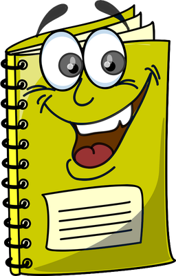 livre - fourniture scolaire - éducation - smiley émoticône émoji cartoon clipart illustration - artémotic