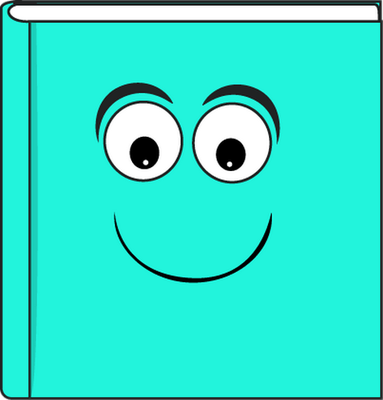 livre - fourniture scolaire - éducation - smiley émoticône émoji cartoon clipart illustration - artémotic