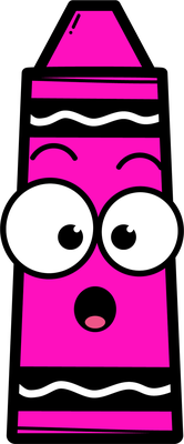 crayon - fourniture scolaire - éducation - smiley émoticône émoji cartoon clipart illustration - artémotic