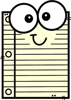 fourniture scolaire - éducation - smiley émoticône émoji cartoon clipart illustration - artémotic