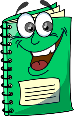 livre - fourniture scolaire - éducation - smiley émoticône émoji cartoon clipart illustration - artémotic