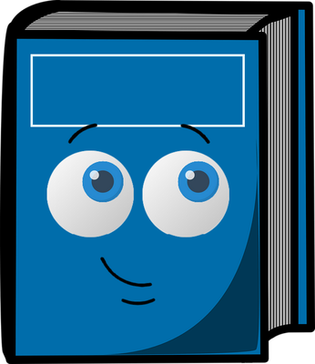 livre - fourniture scolaire - éducation - smiley émoticône émoji cartoon clipart illustration - artémotic