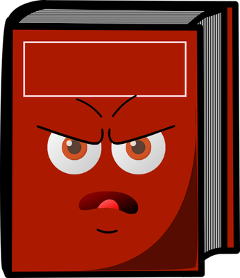livre - fourniture scolaire - éducation - smiley émoticône émoji cartoon clipart illustration - artémotic