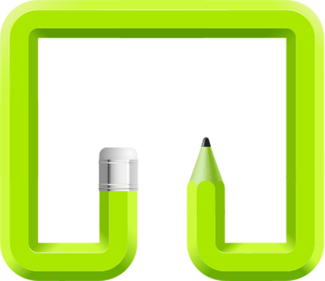 crayon - fourniture scolaire - éducation - smiley émoticône émoji cartoon clipart illustration - artémotic