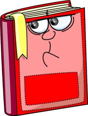 livre - fourniture scolaire - éducation - smiley émoticône émoji cartoon clipart illustration - artémotic