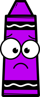 crayon - fourniture scolaire - éducation - smiley émoticône émoji cartoon clipart illustration - artémotic