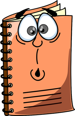 livre - fourniture scolaire - éducation - smiley émoticône émoji cartoon clipart illustration - artémotic