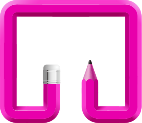 crayon - fourniture scolaire - éducation - smiley émoticône émoji cartoon clipart illustration - artémotic