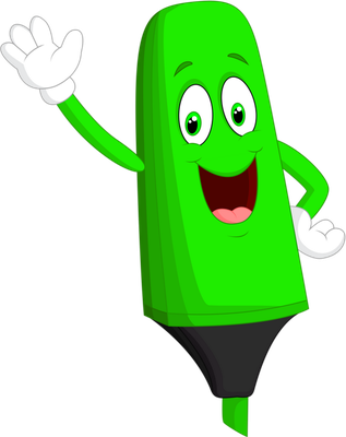 fourniture scolaire - éducation - smiley émoticône émoji cartoon clipart illustration - artémotic