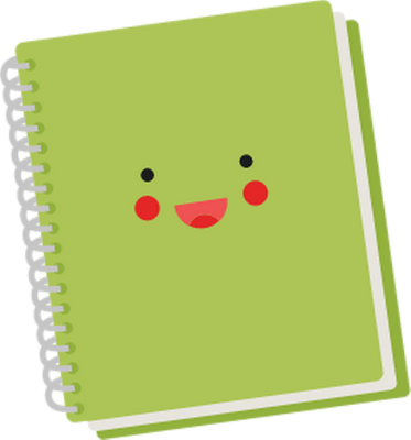 livre - fourniture scolaire - éducation - smiley émoticône émoji cartoon clipart illustration - artémotic