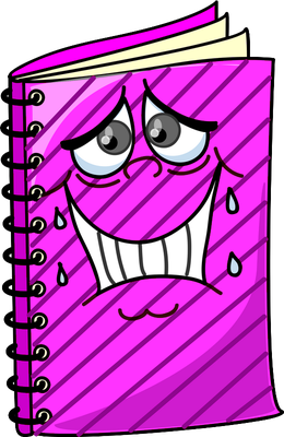livre - fourniture scolaire - éducation - smiley émoticône émoji cartoon clipart illustration - artémotic