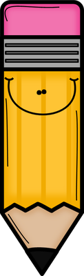 crayon - fourniture scolaire - éducation - smiley émoticône émoji cartoon clipart illustration - artémotic