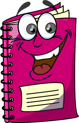 livre - fourniture scolaire - éducation - smiley émoticône émoji cartoon clipart illustration - artémotic