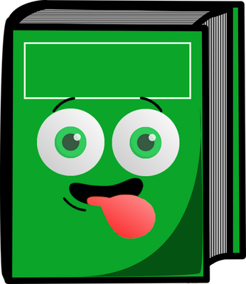 livre - fourniture scolaire - éducation - smiley émoticône émoji cartoon clipart illustration - artémotic