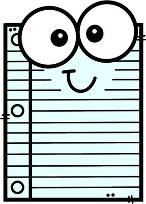 fourniture scolaire - éducation - smiley émoticône émoji cartoon clipart illustration - artémotic