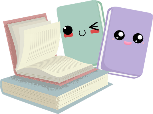 livre - fourniture scolaire - éducation - smiley émoticône émoji cartoon clipart illustration - artémotic