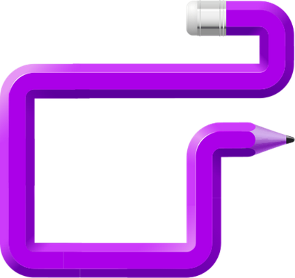 crayon - fourniture scolaire - éducation - smiley émoticône émoji cartoon clipart illustration - artémotic