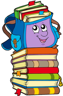cartable - fourniture scolaire - éducation - smiley émoticône émoji cartoon clipart illustration - artémotic