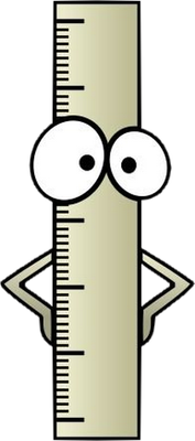règle - fourniture scolaire - éducation - smiley émoticône émoji cartoon clipart illustration - artémotic