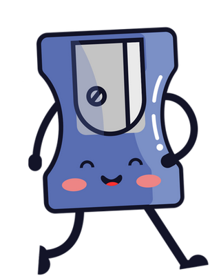 fourniture scolaire - éducation - smiley émoticône émoji cartoon clipart illustration - artémotic