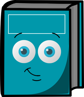 livre - fourniture scolaire - éducation - smiley émoticône émoji cartoon clipart illustration - artémotic