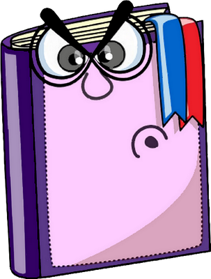 livre - fourniture scolaire - éducation - smiley émoticône émoji cartoon clipart illustration - artémotic