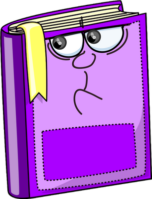 livre - fourniture scolaire - éducation - smiley émoticône émoji cartoon clipart illustration - artémotic