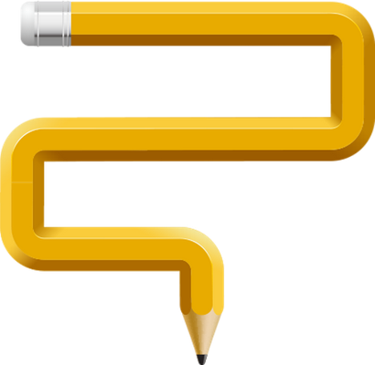 crayon - fourniture scolaire - éducation - smiley émoticône émoji cartoon clipart illustration - artémotic