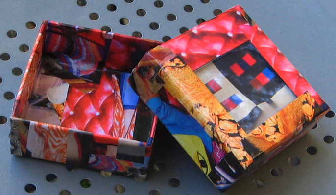 boîte patchwork vendu