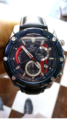 CASIO EDIFICE-BR CUIR-N°322
