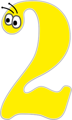 chiffre - alphabet - éducation - smiley émoticône émoji cartoon clipart illustration - artémotic