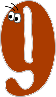 chiffre - alphabet - éducation - smiley émoticône émoji cartoon clipart illustration - artémotic