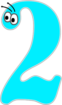 chiffre - alphabet - éducation - smiley émoticône émoji cartoon clipart illustration - artémotic