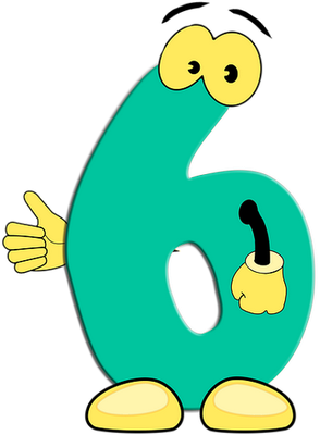 chiffre - alphabet - éducation - smiley émoticône émoji cartoon clipart illustration - artémotic