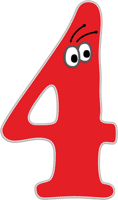 chiffre - alphabet - éducation - smiley émoticône émoji cartoon clipart illustration - artémotic