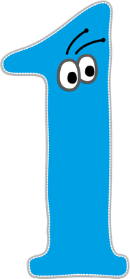 chiffre - alphabet - éducation - smiley émoticône émoji cartoon clipart illustration - artémotic