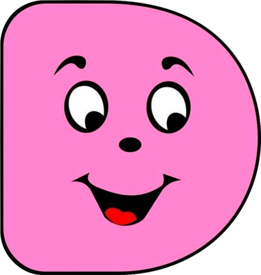 lettre - alphabet - éducation - smiley émoticône émoji cartoon clipart illustration - artémotic