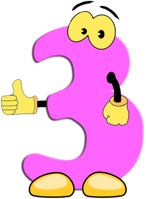 chiffre - alphabet - éducation - smiley émoticône émoji cartoon clipart illustration - artémotic