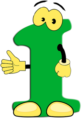 chiffre - alphabet - éducation - smiley émoticône émoji cartoon clipart illustration - artémotic