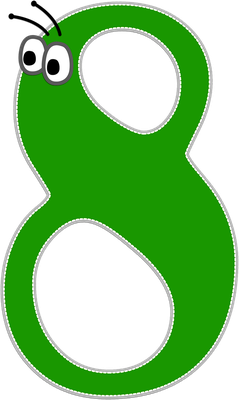 chiffre - alphabet - éducation - smiley émoticône émoji cartoon clipart illustration - artémotic