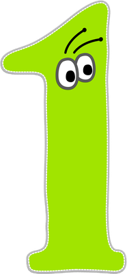 chiffre - alphabet - éducation - smiley émoticône émoji cartoon clipart illustration - artémotic