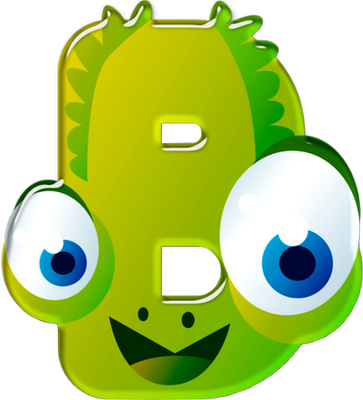 lettre - alphabet - éducation - smiley émoticône émoji cartoon clipart illustration - artémotic