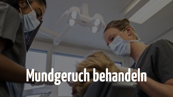 Mundgeruch beim Zahnarzt beseitigen