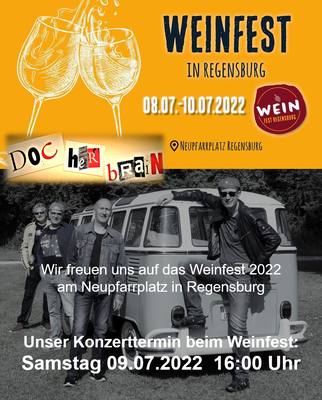 DOC heR bRaiN   Weinfest Regensburg