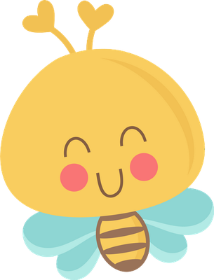 abeille - insecte - animaux - smiley émoticône émoji cartoon clipart illustration - artémotic