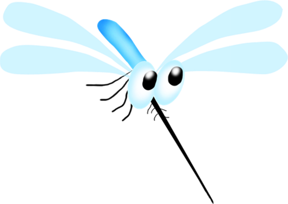 moustique - insecte - animaux - smiley émoticône émoji cartoon clipart illustration - artémotic
