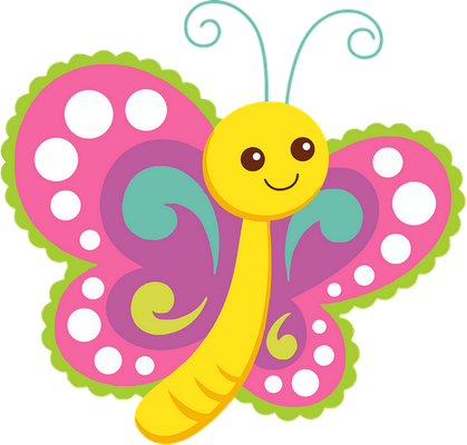 papillon - insecte - animaux - smiley émoticône émoji cartoon clipart illustration - artémotic