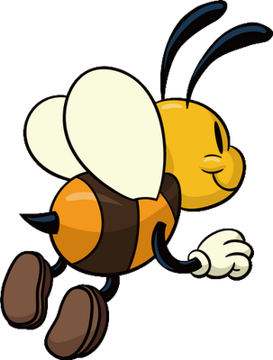 abeille - insecte - animaux - smiley émoticône émoji cartoon clipart illustration - artémotic