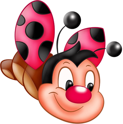 coccinelle - insecte - animaux - smiley émoticône émoji cartoon clipart illustration - artémotic