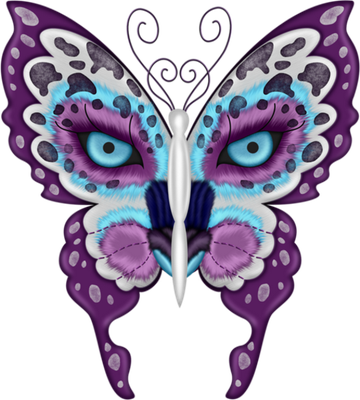 papillon - insecte - animaux - smiley émoticône émoji cartoon clipart illustration - artémotic